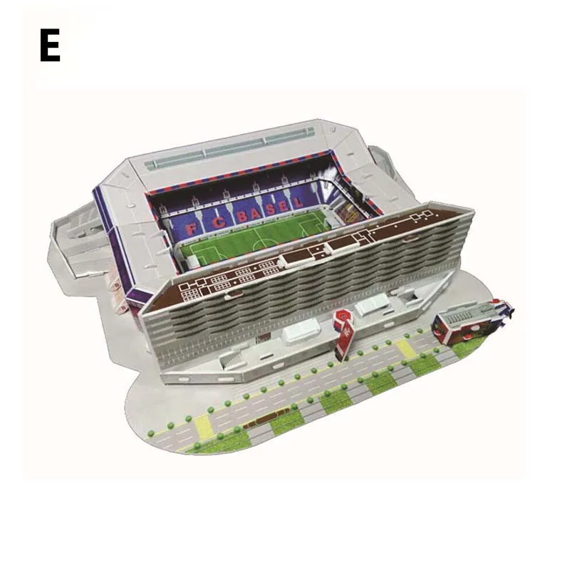 3D трёхмерная головоломка-пазл мировой футбольный стадион детская головоломка DIY Spell вставляемая игрушка Обучающие Развивающие игры игрушки