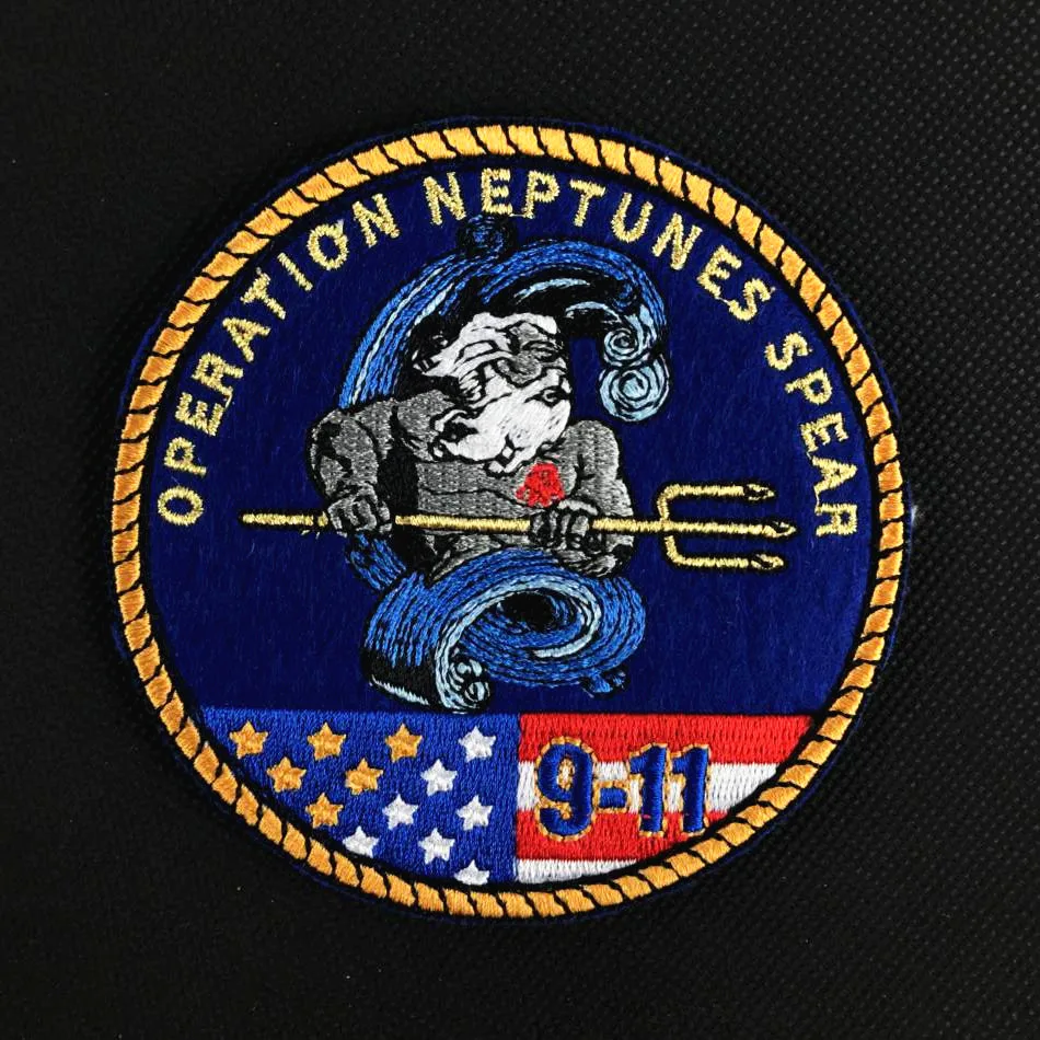 

DEVGRU OPERATION NEPTUNES SPEAR Patch Cloth Tactical Patch Embroidery Morale Armband Army Combat Badge For Cap Backpack Coat
