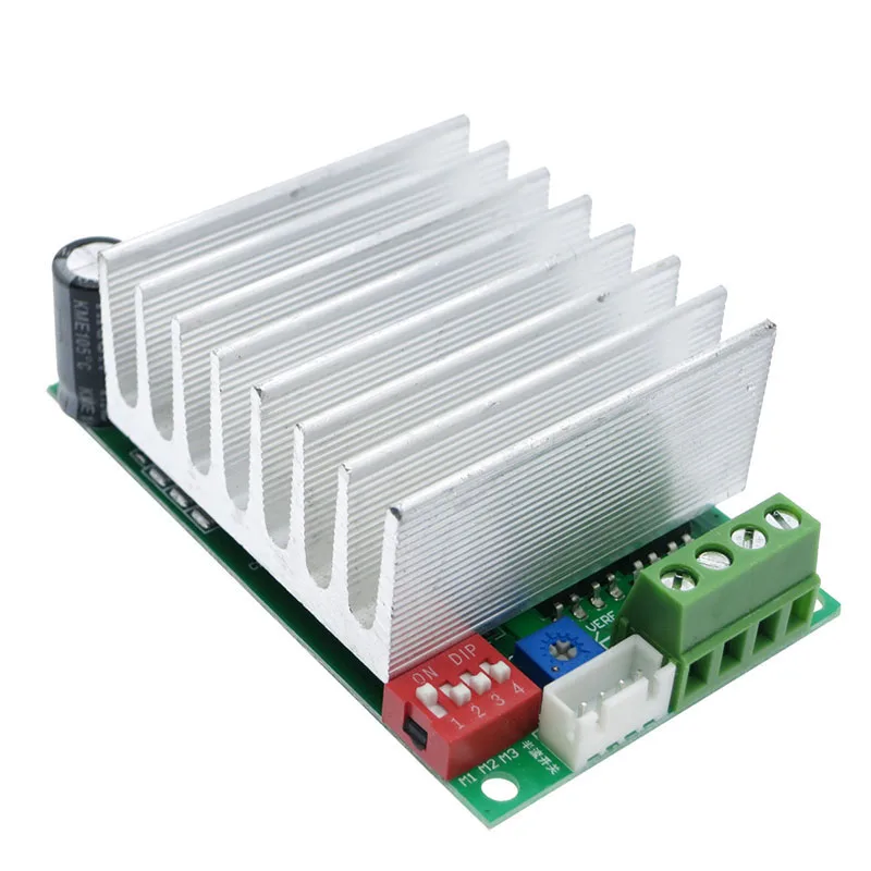 

Single Axis TB6600 4.5A DC 12-45V Two Phase Hybrid Stepper Motor Driver Controller Module