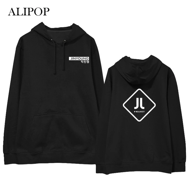 Толстовка ALIPOP Kpop GOT7 JJ PROJECT с капюшоном в стиле хип-хоп повседневные хлопковые