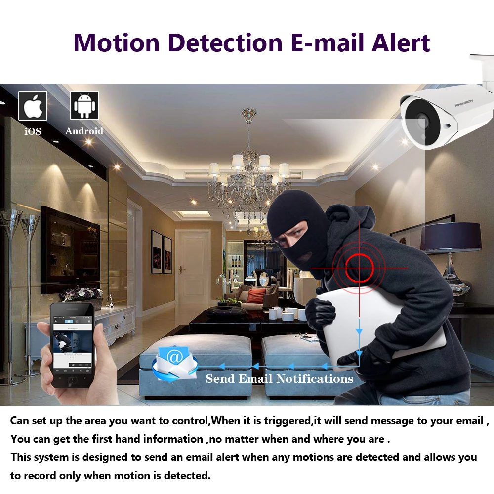  NINIVISION HD 8ch 5MP DVR NVR Kit H.265 System CCTV Security Up to 16CH NVR Outdoor Waterproof Came - 33011336631