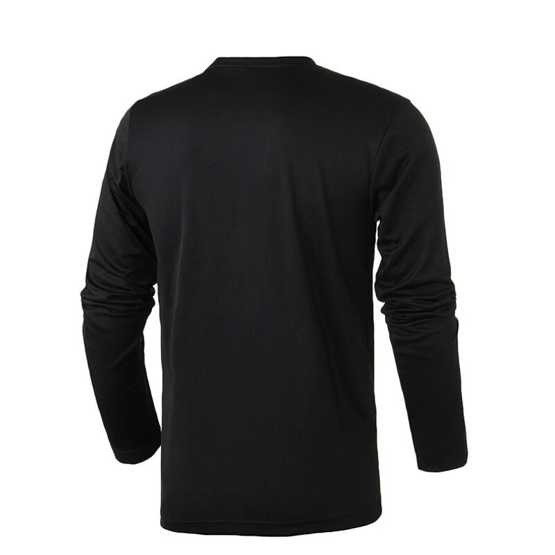 Оригинальное новое поступление, мужские футболки с длинным рукавом и логотипом Адидас М, LS T, спортивная одежда