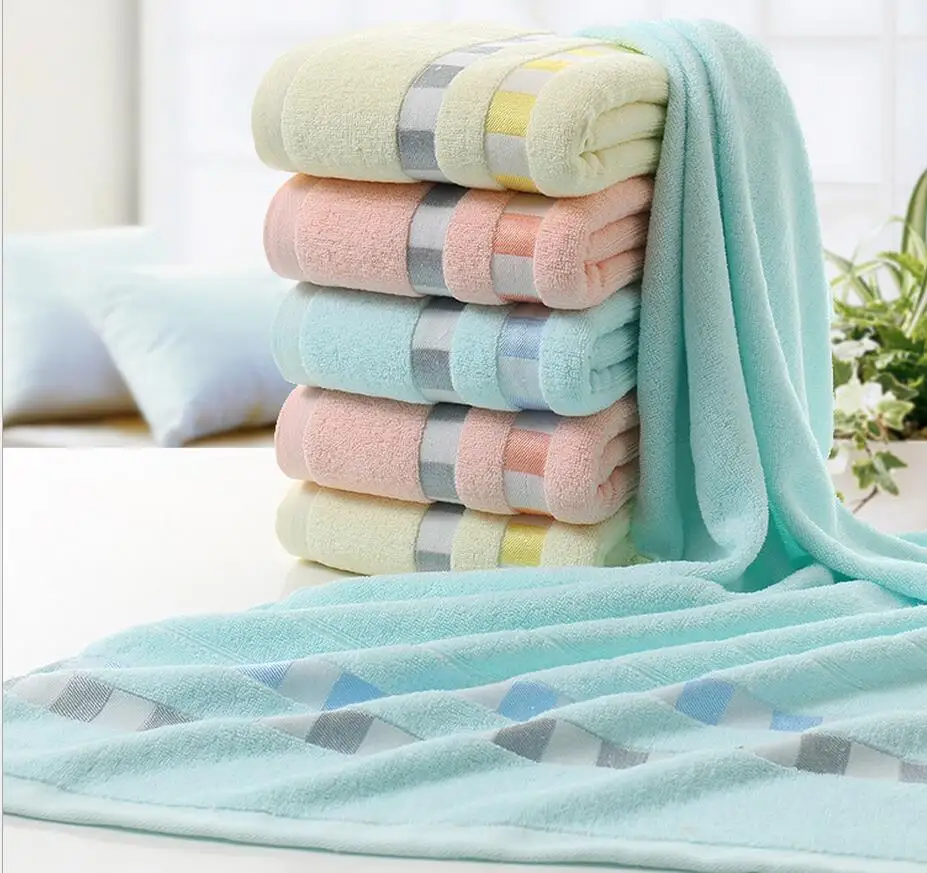 70140 cm 360g di lusso spessa cotone egiziano asciugamani da bagno solido spa