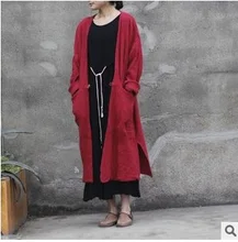 New product release in the summer of 2015, the original design 100% cotton linen loose big yards of women’s shirt