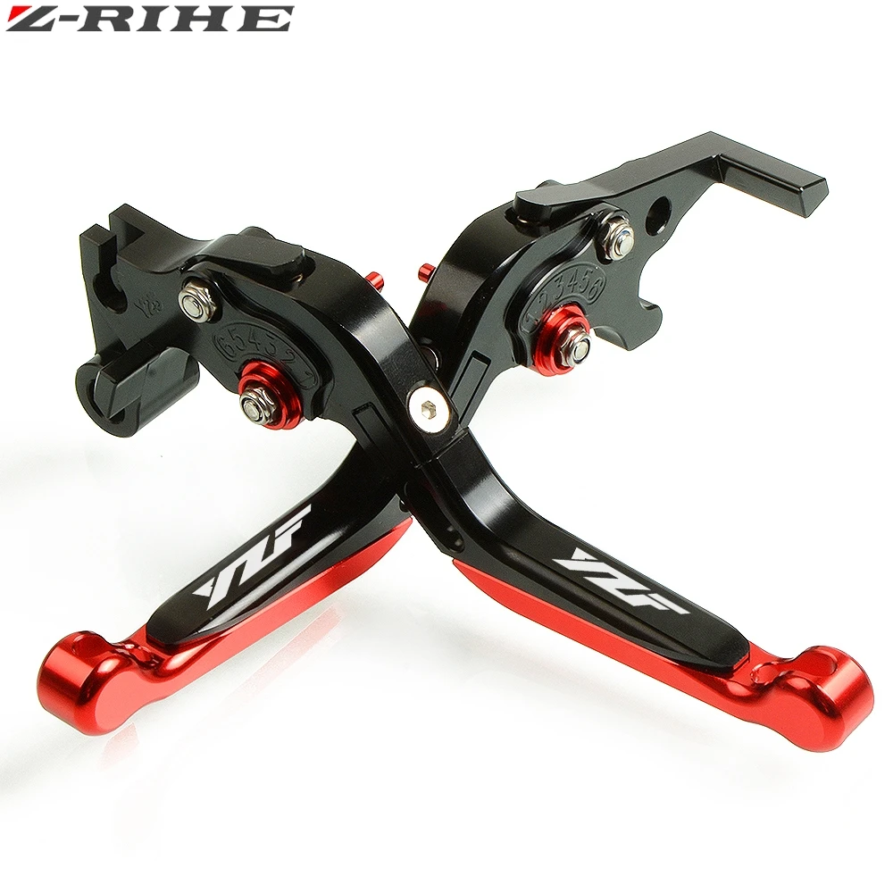Accesorios de la motocicleta ajustable plegable extensible motocicleta frenos embrague palancas para YAMAHA R6 YZF600 YZF-R6 2005-2016 YZFR6