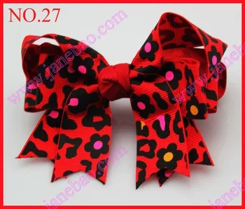 

free shipping 180pcs 3.5'' tail boutique hair bows popular girl hair accessories for hair clips