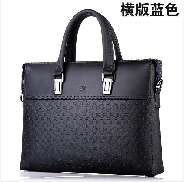

3color HK dashan brand men's briefcase black pu leather casual men's handbags business dress male handbags laotop bags big