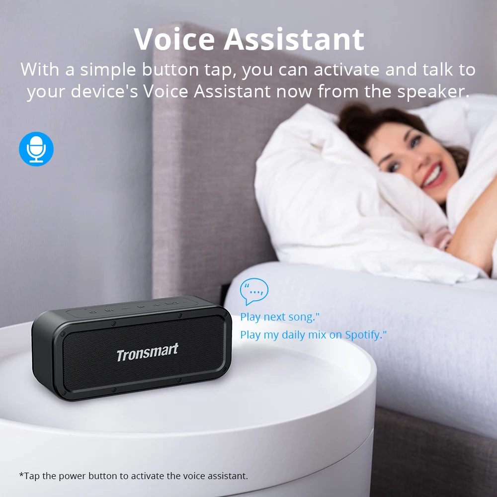 Tronsmart Force Bluetooth Speaker Bluetooth 5.0 Portable Speaker 40W Speakers IPX7 Waterproof with Voice Assistant,TWS,NFC Tronsmart Force Bluetooth Speaker Bluetooth 5.0 Portable Speaker 40W Speakers IPX7 Waterproof with Voice Assistant,TWS,NFC