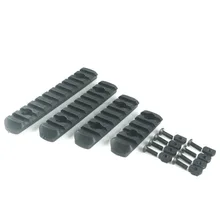 4 шт. тактический страйкбол полимер Пикатинни рельс для MOE Handguard лазерный прицел