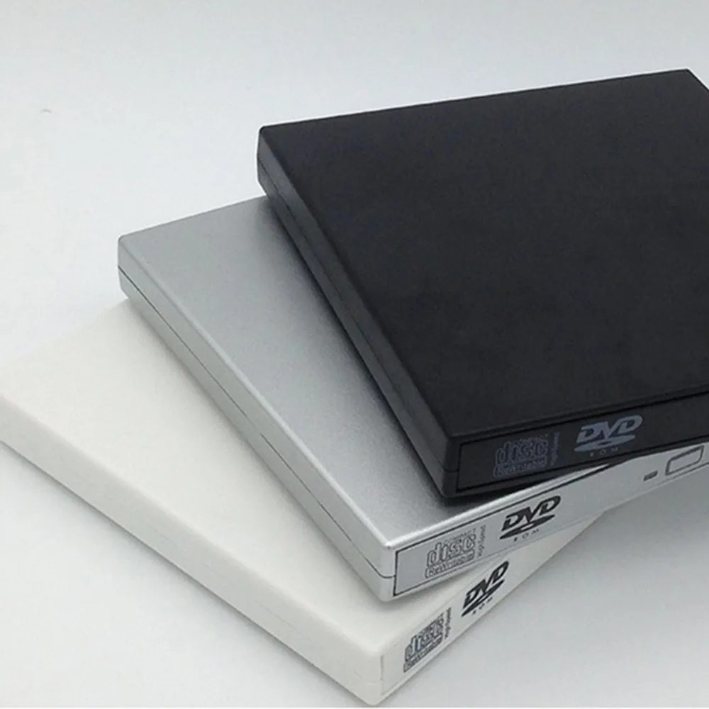 USB 2.0 External DVD Combo CD-RW Burner Drive CD DVD ROM For PC Computer Laptop Mobile External Drive Drop Shipping