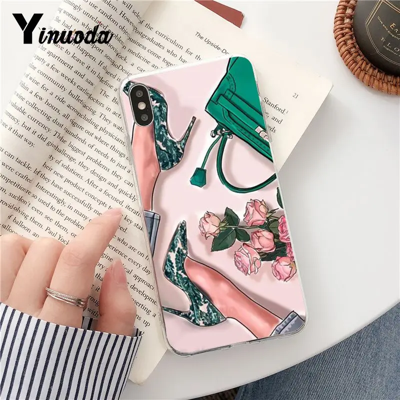 Fashion girl vacation shopping