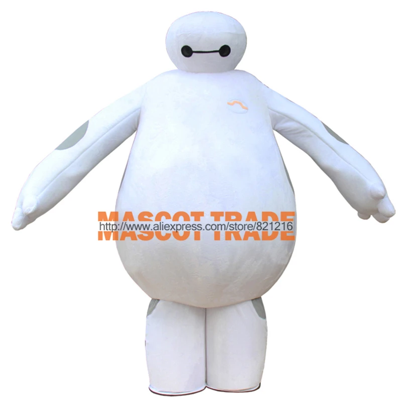 

Free Shipping Big Hero 6 Mascot Costume Baymax Mascot Costume Big Hero 6 Baymax Cosplay Costume for Halloween party event