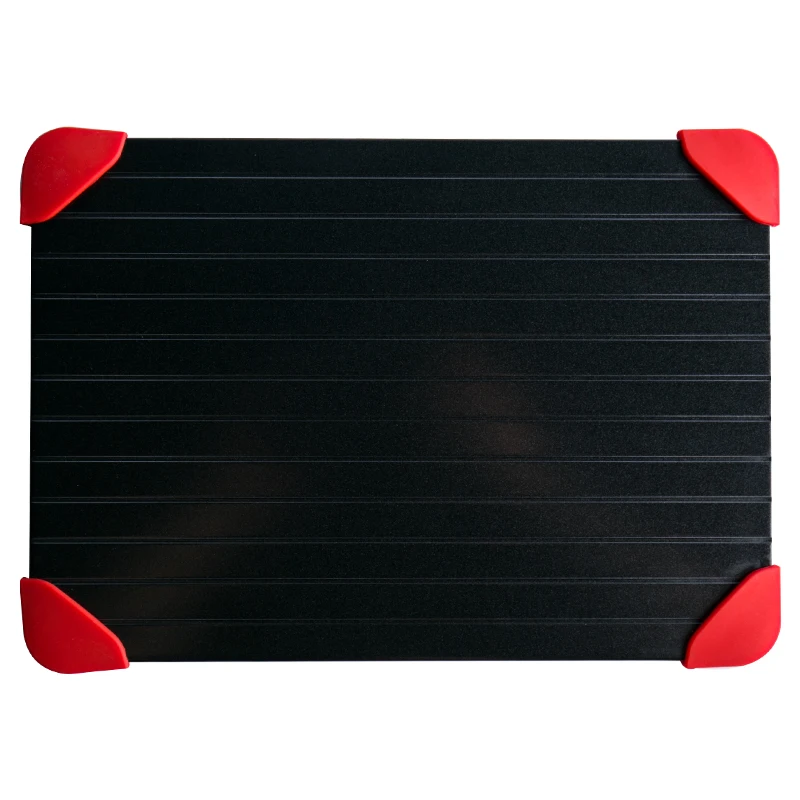 Magic Metal Plate Defrosting Tray Safe Fast Thawing Frozen Meat Defrost Kitchen Tool fast defrosting tray meat defroster Magic Metal Plate Defrosting Tray Safe Fast Thawing Frozen Meat Defrost Kitchen Tool fast defrosting tray meat defroster