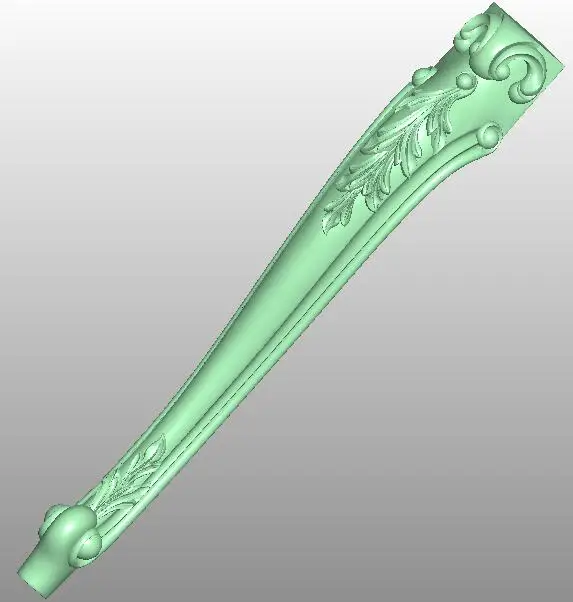 

3D model STL format file for cnc router engraving furniture sofa cabinet chair leg pattern Artcam 816