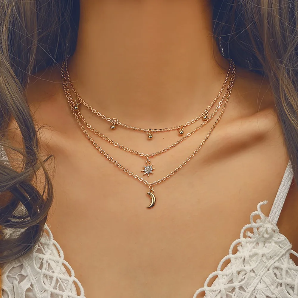 

New Fashion Women Clothing Accessories Necklace Convenient Collocation Stylish Wild Necklace High Quality Ladies Jewelry z0328
