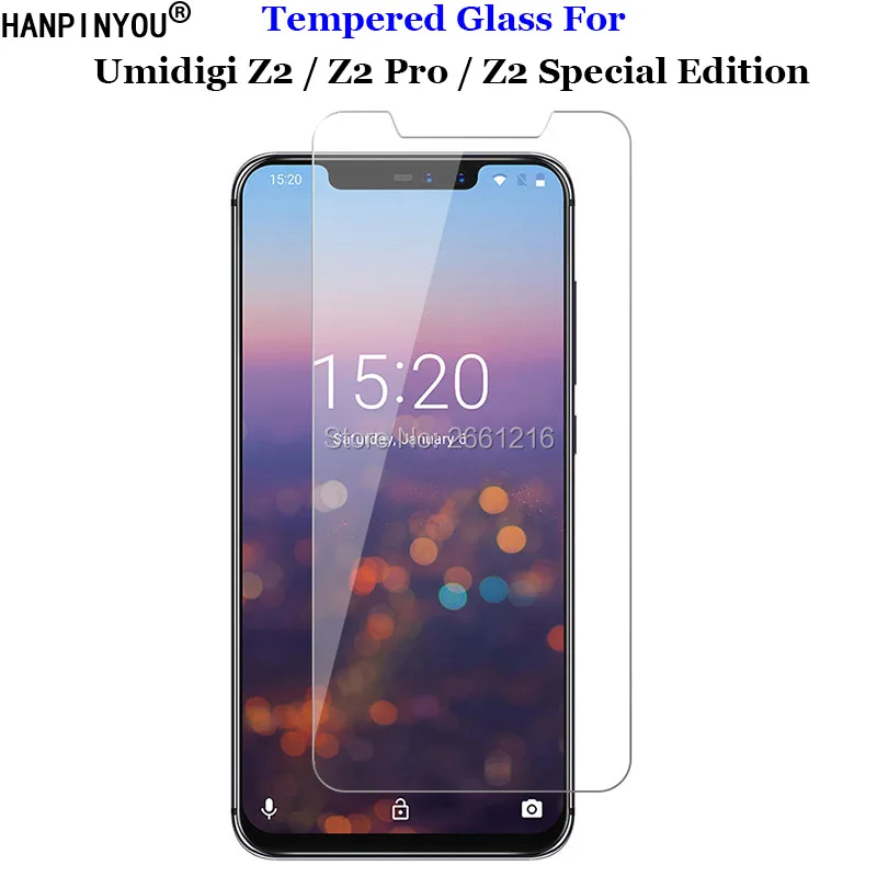 Для Umidigi Z2/Z2 Pro закаленное стекло 9H 2.5D Премиум Защитная пленка для экрана Z2