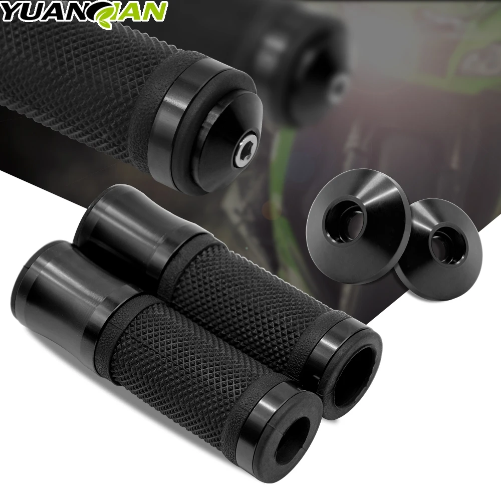 Universal Motorcycle Handlebar Hand Handle Grips Bar Ends For Kawasaki ZX-14R ZX-10R ZX6R ZX12R Z750 Z1000 Z900 Z900RS | Автомобили и