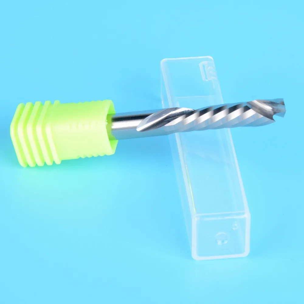

1pcs Up Down Cut 6x25MM Single Flute AAA Solid Carbide CNC Router Endmill Compression Wood Tungsten End Milling Cutter Tool Bit