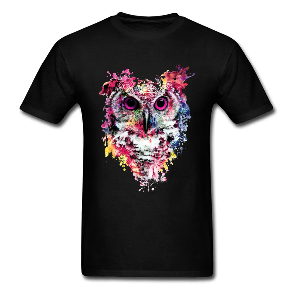 watercolor owl 2726_black