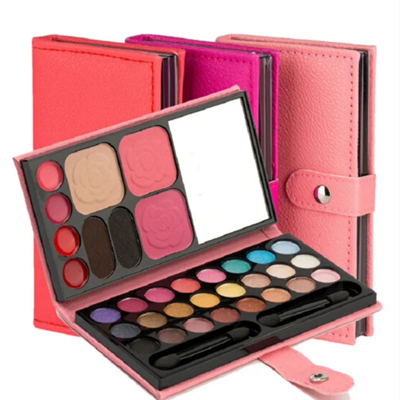 

33-Color Eye Shadow Tray Blush Lipstick Powder Brow Powder Nude Makeup
