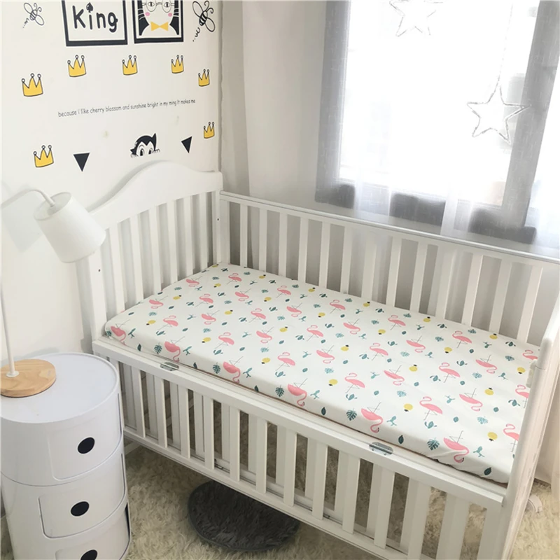 Baby Cotton Bedding Fitted Sheet Bed Cover Cot Bed Crib Mattress Protector Bedspread 130*70 CM Baby Cotton Bedding Fitted Sheet Bed Cover Cot Bed Crib Mattress Protector Bedspread 130*70 CM