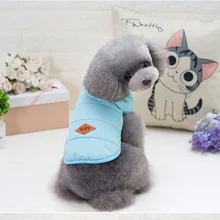 

2018 Fashion Clothes for Pet Dog Winter Cotton Vest Winter Cotton Padded Vest Warm Dog Clothes