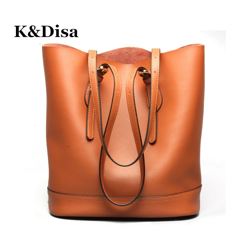 

2018 New Fashion Genuine Leather Handbags For Women Luxury High Quality Ladies Shoulder Bag Female Soft Large-capacity Handbag