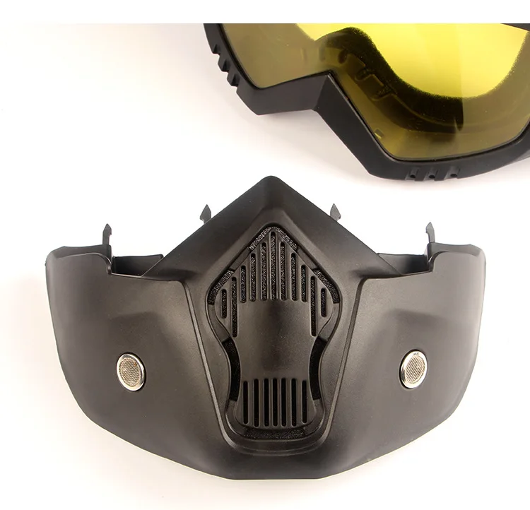 Hzyeyo открытый Очки для походов, которые можно разделить маска для велоспорта анти ветер уход за кожей лица маска лыжные очки спортивные солнцезащитные очки, F1001