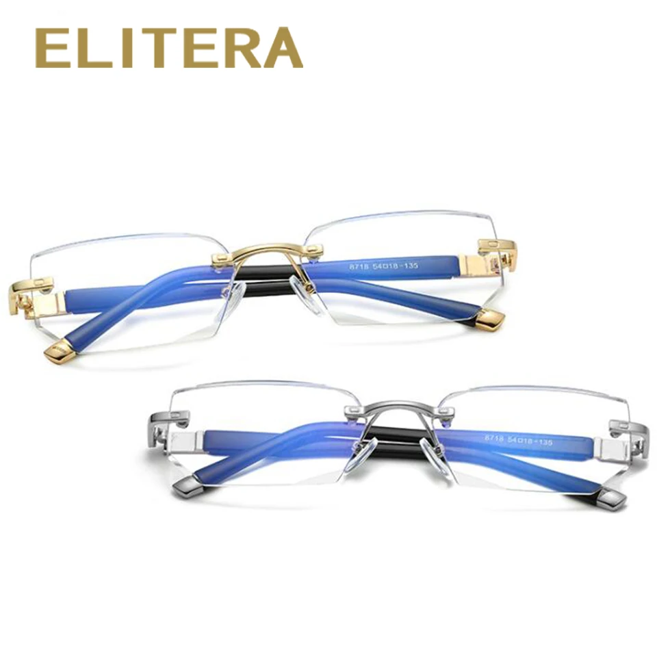 ELITERA высококачественные женские и мужские очки для чтения без оправы