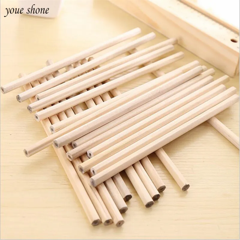 5Pcs/lot Solid Color Pencil HB Six Edges And Corners ...