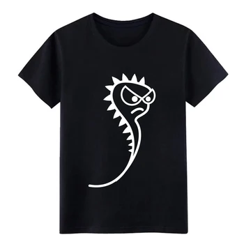 

Men's A little evil sperm with spines t shirt printed 100% cotton S-XXXL Trend Famous Humor Summer Style Outfit shirt