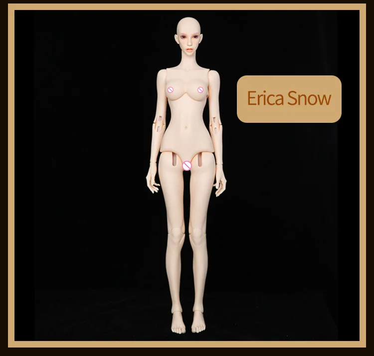 Dollshe Craft DS Erica Snow 26F 1/3 модель тела Девушка BJD SD кукла Oueneifs высокое качество смолы игрушки для девочек День рождения Рождество