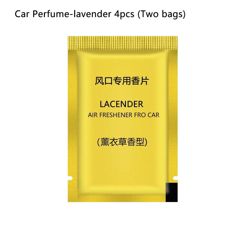 Автомобильный освежитель воздуха с добавками, аромат апельсина, лимона, яблока, клубники, лаванды, автомобильные аксессуары - Название цвета: Perfume-lavender