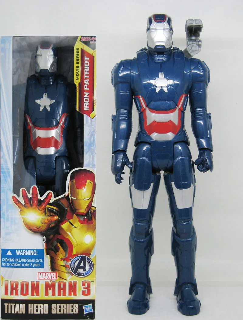 Titan Hero Series Iron Man Iron Patriot Ultimate Spider-Man PVC Figure Model Toy 