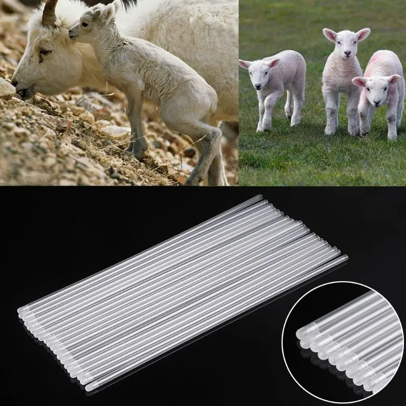 

20Pcs Pet Canine Dog Goat Sheep Artificial Insemination Breed Whelp Catheter Rod