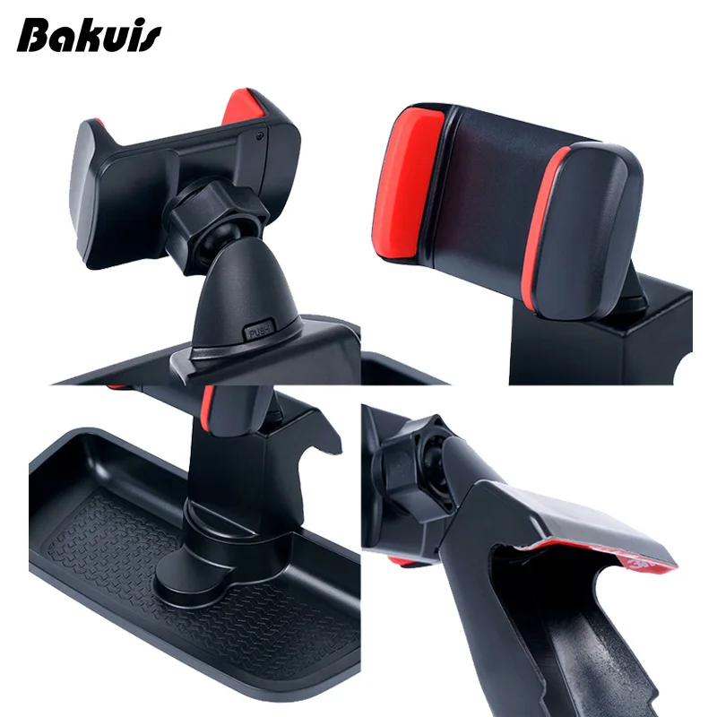 

Newest ABS Car GPS Bracket Dash Mount Holder Storage Organizer Box Cell Mobile Phone Ipad Holder for Jeep Wrangler JK 2012+
