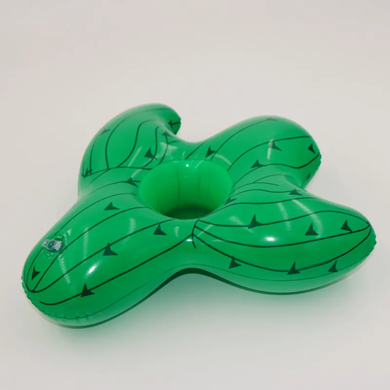 Новая ПВХ надувная кружка в форме кактуса сиденье плавающий держатель чашки для напитков надувной подстаканник для пляжа бассейна подстаканник