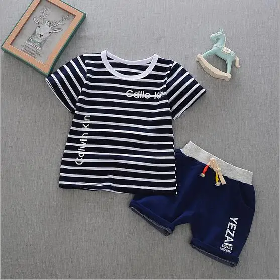 Baby Boy Clothes Summer 2017 Newborn Baby Boys Clothes Set Cotton Baby