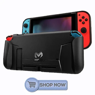 Мягкий защитный чехол IVYUEEN для Nintendo Switch NS NX Console, ТПУ оболочка, ручка с разъемом для игровой карты, Противоударная крышка, колпачки