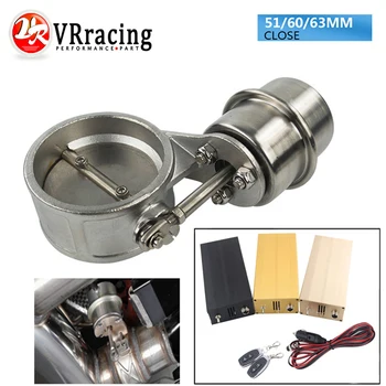 

VR - Vacuum Activated Exhaust Cutout 2''51MM or 2.4" 60mm or 2.5"63mm Close Style with Wireless Remote Controller Set NEW