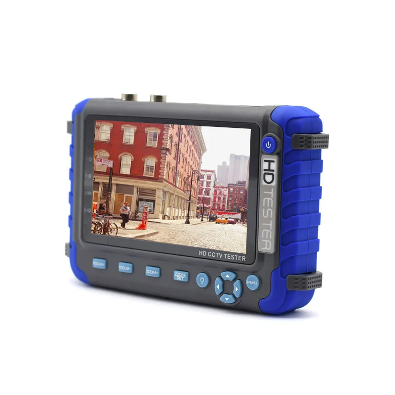 Новый 5MP 4MP 1080P AHD TVI CVI аналоговый CVBS камера безопасности CCTV тестер монитор