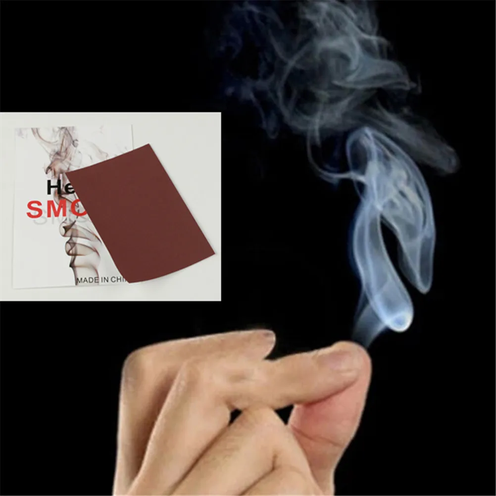 

Fingers Smoke 2Pcs 5*7cm Hand Rub Smoke Raise Hand Point Out Smoke Empty Hand Smoke Magic Prop