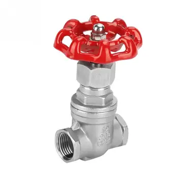 

DN15 Gate Valve Stainless Steel Gate Valve BSPP G1/2 Sluice Valve for Water Oil Gas valvula solenoide