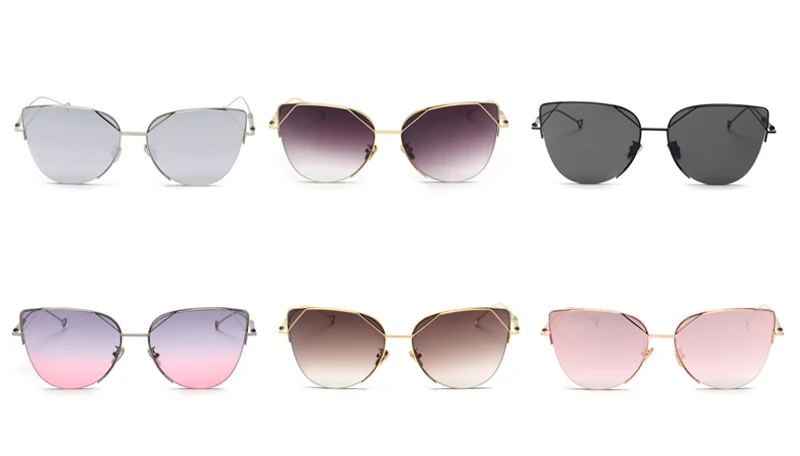 Half Frame Sunglasses Lady detail (3)