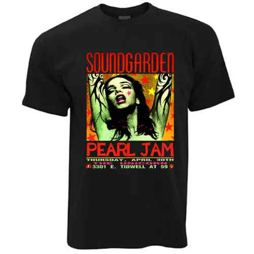

Grunge T Shirt 100% cotton alternative rock soundgarden metal nirvana seattle