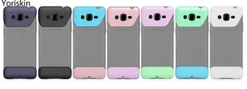 

J2 Prime Shockproof Case Dual Layer Design TPU Rubber Slim Back Cover For Samsung Galaxy J2 Prime Phone Case Protective Shell