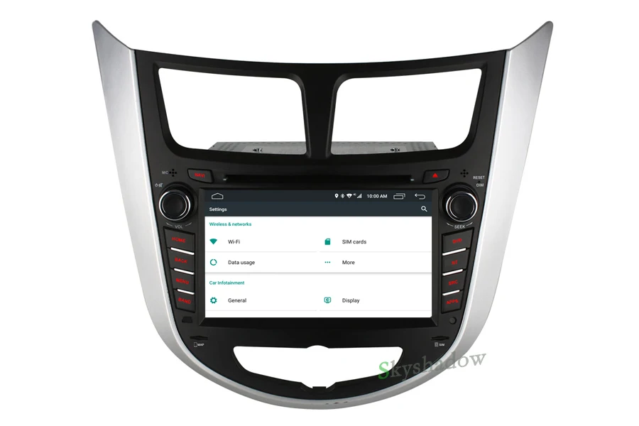 Discount C500 4 Core 2GB RAM Android 6.0 2 din CAR DVD player for Hyundai Solaris accent Verna i25 GPS map radio wifi 4G LTE Bluetooth 15