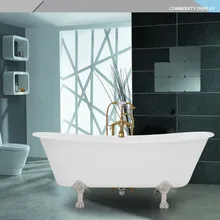 Роскошная ванна для использования в помещении чугунные двойные тапки 1008-3