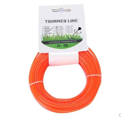 

2019 New Model 5PCSX 2.4*15M Brush cutter \ grass Trimmer line , Nylon line, brush cutter parts for Brush cutter,Grass Trimmer