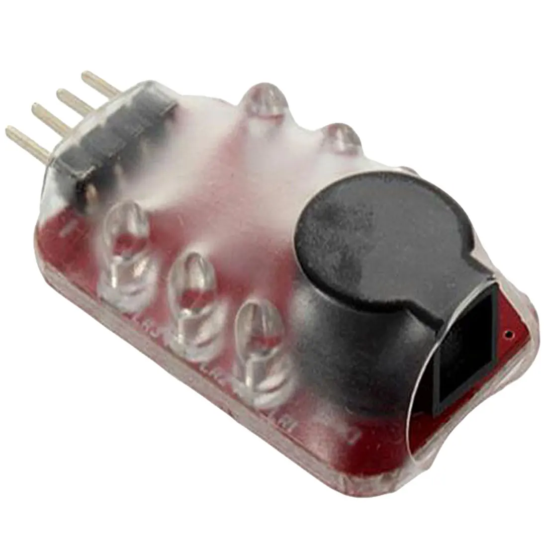 

3.0v to 4.3v 2S-3S Lipo Battery Low Voltage Alarm Indicator